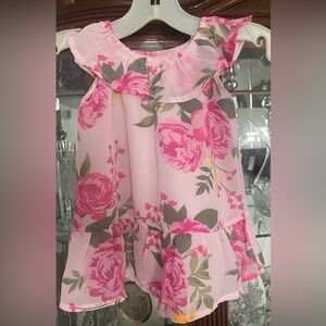 NWOT beautiful lined baby girl dress